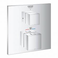 Grohe Canada 24158000 - Dual Function 2 Handle Thermostatic Valve Trim