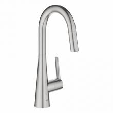 Grohe Canada 32283DC3 - Zedra Single-Handle Pull Down Dual Spray Prep Faucet