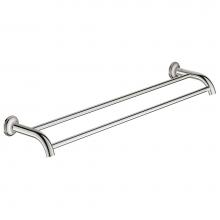 Grohe Canada 40654001 - Essentials Authentic 24'' double bath towel bar