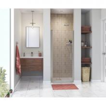 Maax Canada 138263-900-305-101 - Manhattan 29-31 x 68 in. 6 mm Pivot Shower Door for Alcove Installation with Clear glass & Squ