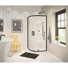 Maax Canada 137444-900-340-000 - Radia Neo-round 36 x 36 x 71.5 in. 6 mm Sliding Shower Door for Corner Installation with Clear gla