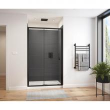 Maax Canada 135236-900-340-000 - Connect Pro 45-46.5 x 76 in. 6mm Sliding Shower Door for Alcove Installation with Clear glass in M