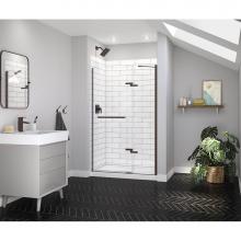 Maax Canada 139578-900-173-000 - Reveal Sleek 71 44-47 x 71 1/2 in. 8 mm Pivot Shower Door for Alcove Installation with Clear glass