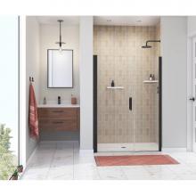 Maax Canada 138272-900-340-101 - Manhattan 47-49 x 68 in. 6 mm Pivot Shower Door for Alcove Installation with Clear glass & Squ