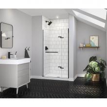 Maax Canada 139576-900-340-000 - Reveal Sleek 71 38-41 x 71 1/2 in. 8mm Pivot Shower Door for Alcove Installation with Clear glass