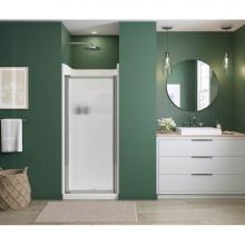 Maax Canada 136730-970-084-000 - Polar Pivot 27-28.75 x 64.5 in. Pivot Shower Door for Alcove Installation with Raindrop glass in C