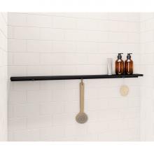 Maax Canada 107654-000-340-000 - Manhattan 45 in. Long Shelf in Matte Black