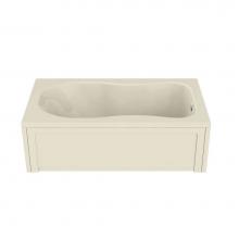 Maax Canada 101056-103-004 - Topaz 65.75 in. x 36 in. Alcove Bathtub with Aeroeffect System End Drain in Bone