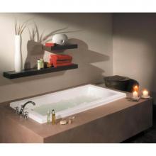 Maax Canada 102787-055-001 - Aiiki 6636 Acrylic Drop-in End Drain Aerofeel Bathtub in White