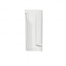 Maax Canada 105069-000-004 - 36 in. x 1.5 in. x 72 in. Direct to Stud Back Wall in Bone