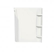 Maax Canada 105070-000-004 - 42 in. x 1.5 in. x 72 in. Direct to Stud Back Wall in Bone
