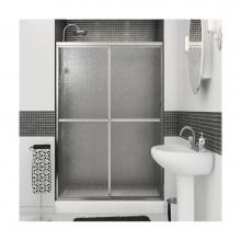 Maax Canada 105413-970-084-000 - Polar 42-47.5 in. x 68 in. Bypass Alcove Shower Door with Raindrop Glass in Chrome