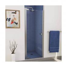 Maax Canada 105416-900-084-000 - Madono 28.5-30.5 in. x 67 in. Pivot Alcove Shower Door with Clear Glass in Chrome