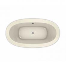 Maax Canada 105462-108-004 - Reverie 66 in. x 36 in. Drop-in Bathtub with Aerosens System Center Drain in Bone