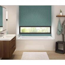 Maax Canada 105513-002-001-000 - Exhibit 59.75 in. x 31.875 in. Drop-in Bathtub with End Drain in White