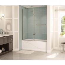 Maax Canada 105822-L-000-001 - Cocoon IFS 59.75 in. x 30 in. Alcove Bathtub with Left Drain in White
