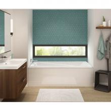 Maax Canada 106177-000-001-000 - Exhibit 6636 Acrylic Drop-in End Drain Bathtub in White
