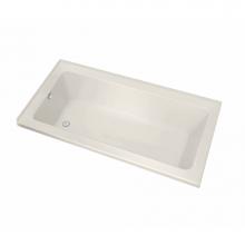 Maax Canada 106207-L-096-007 - Pose IF 65.75 in. x 35.625 in. Alcove Bathtub with Combined Whirlpool/Aeroeffect System Left Drain