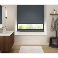 Maax Canada 106230-R-001-001 - Exhibit IF DTF 59.875 in. x 42 in. Alcove Bathtub with Whirlpool System Right Drain in White