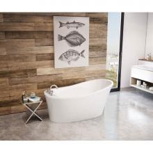 Maax Canada 106266-000-001-100 - Ariosa 6032 Acrylic Freestanding End Drain Bathtub in White with White Skirt
