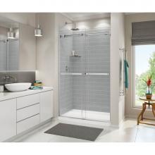 Maax Canada 106350-000-001 - Distinct 47.875 in. x 32 in. x 4 in. Rectangular Configurable Shower Base with Center Drain in Whi