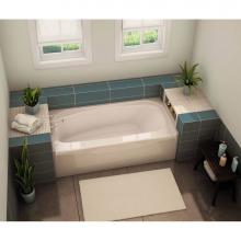 Maax Canada 145008-000-002-085 - TOF-3060 AcrylX Alcove Right-Hand Drain Bathtub in White
