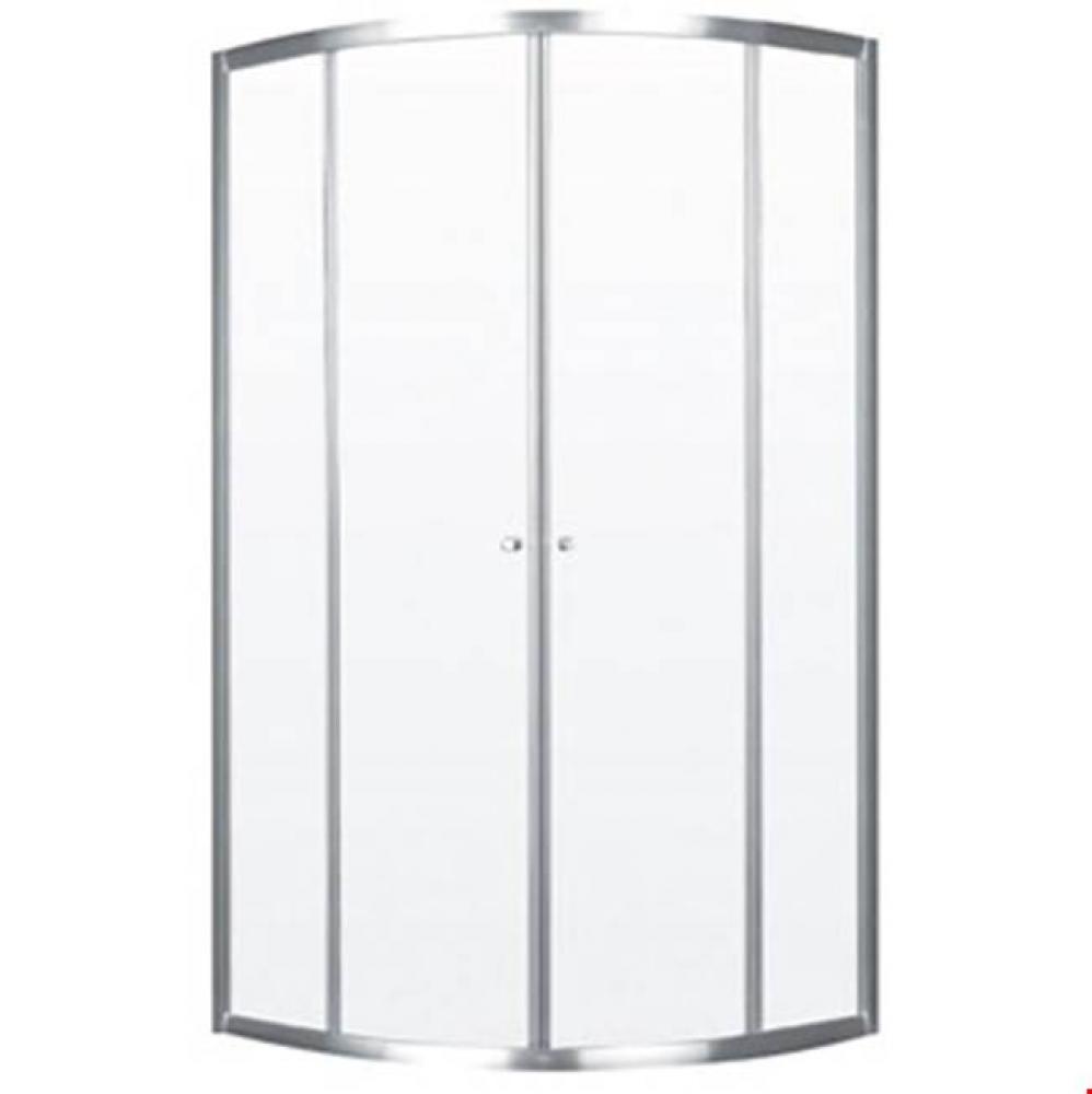 BAROLO 36 Shower door, Central sliding, Chrome/Clear BAROLO 36