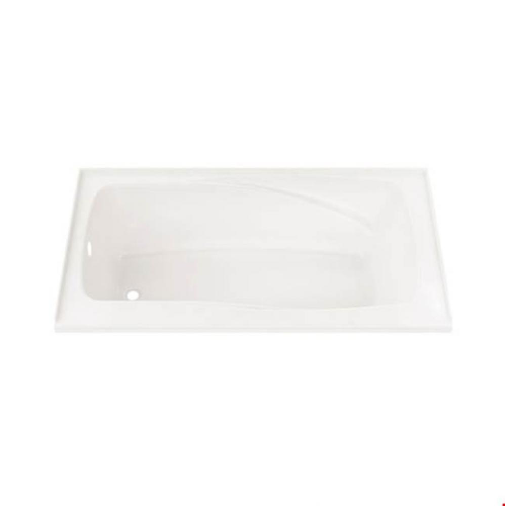 JUNA bathtub 30x60 with Tiling Flange, Left drain, White JUNA3060 BG