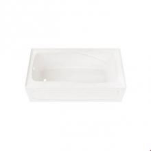 Neptune Entrepreneur Canada E15.16722.550031.10 - JUNA bathtub 32x66 with Tiling Flange and Skirt, Left drain, Whirlpool/Activ-Air, White JUNA3266 B