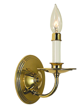 Framburg 2521 AB - 1-Light Antique Brass Jamestown Sconce