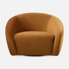 Uttermost 23898 - Uttermost DeSoto Hazelnut Swivel Chair