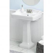 Cheviot Products Canada 553-WH-4 - ESSEX Pedestal Sink