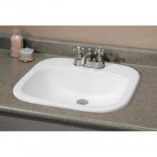 Cheviot Products Canada 1108-WH-1 - IBIZA Drop-In Sink