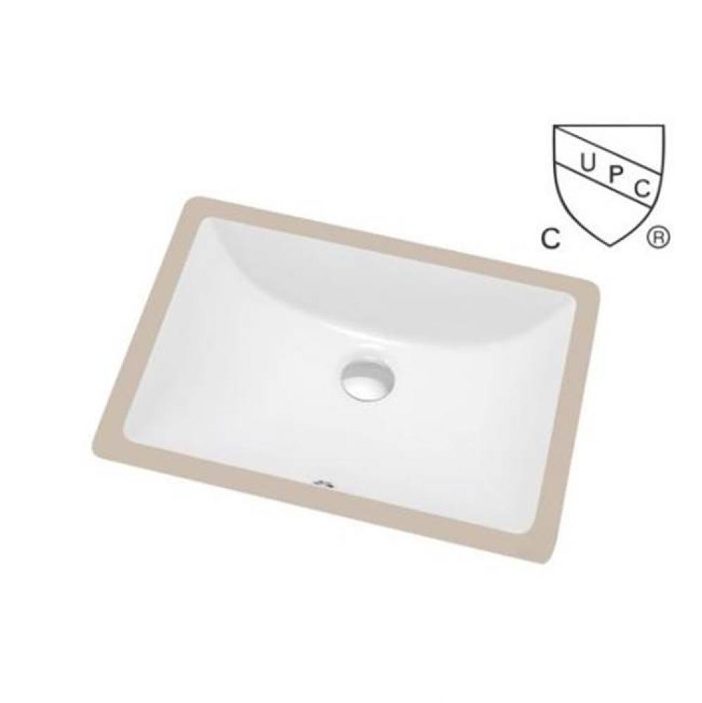 Sink - Rectangular Ceramic Undermount