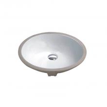Tidal Bath Canada CUS-100 - Sink - Oval Ceramic Undermount