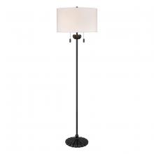 ELK Home H0019-9609 - Liliaceae 63'' High 2-Light Floor Lamp - Black