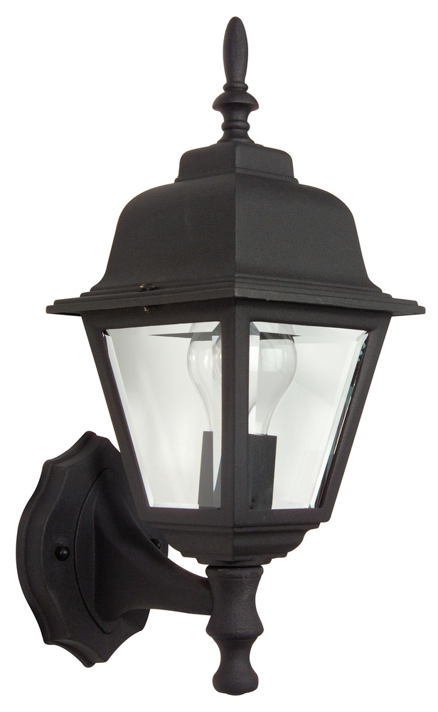 Coach Lights Cast 1 Light Small Outdoor Wall Lantern in Textured Black