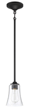 Craftmade 50491-FB - Gwyneth 1 Light Mini Pendant in Flat Black
